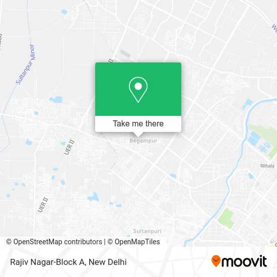 Rajiv Nagar-Block A map