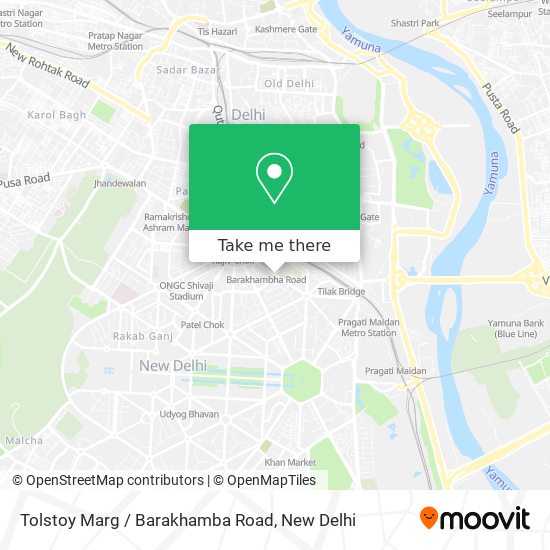 Tolstoy Marg / Barakhamba Road map