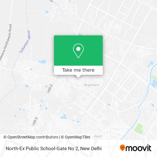North-Ex Public School-Gate No 2 map