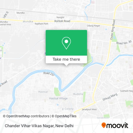 Chander Vihar-Vikas Nagar map