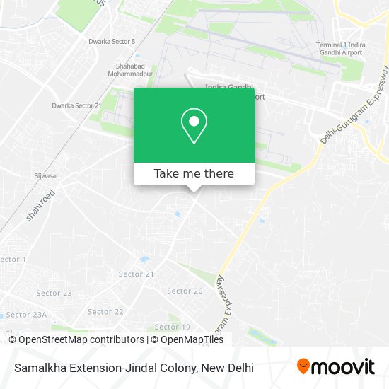 Samalkha Extension-Jindal Colony map
