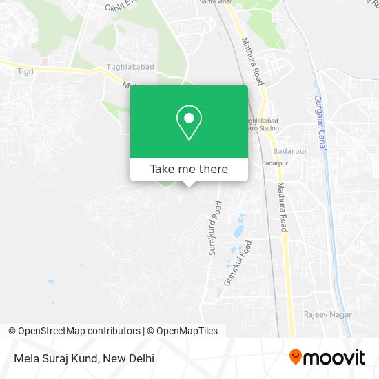 Mela Suraj Kund map