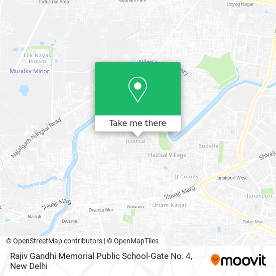 Rajiv Gandhi Memorial Public School-Gate No. 4 map