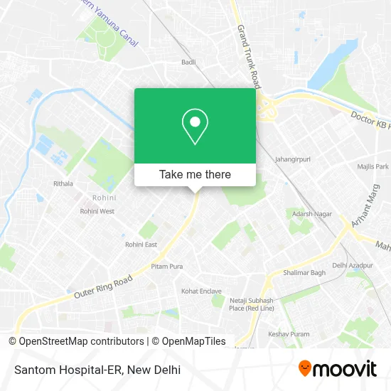 Santom Hospital-ER map
