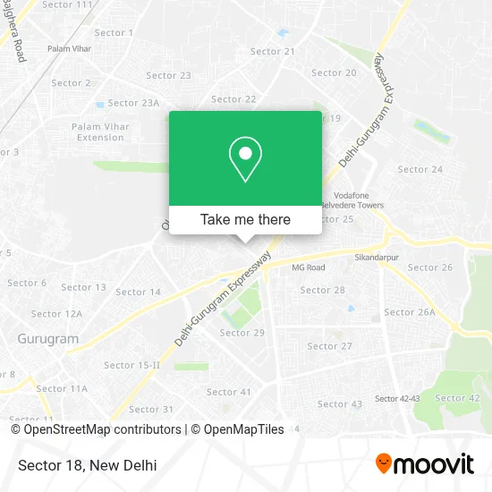 Sector 18 map
