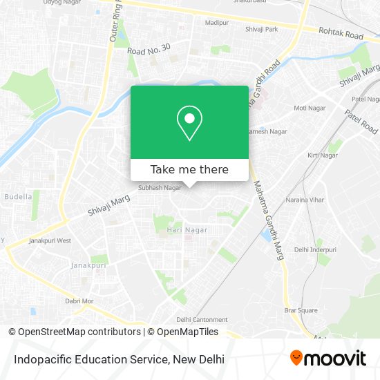 Indopacific Education Service map