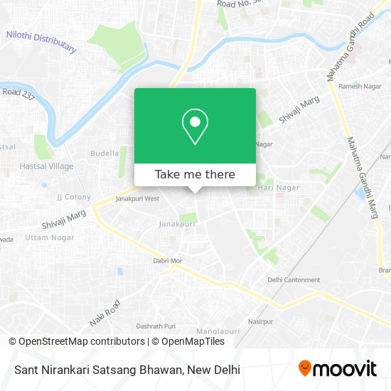Sant Nirankari Satsang Bhawan map