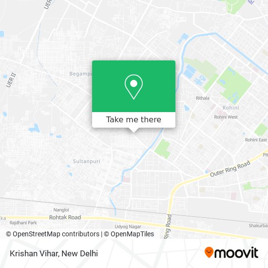 Krishan Vihar map