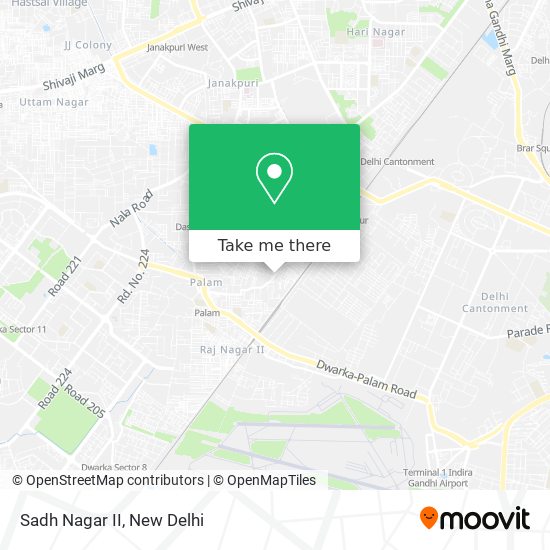 Sadh Nagar II map