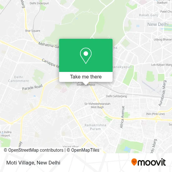 Moti Gaon map
