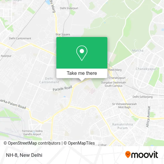 NH-8 map