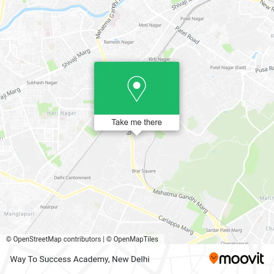 Way To Success Academy map