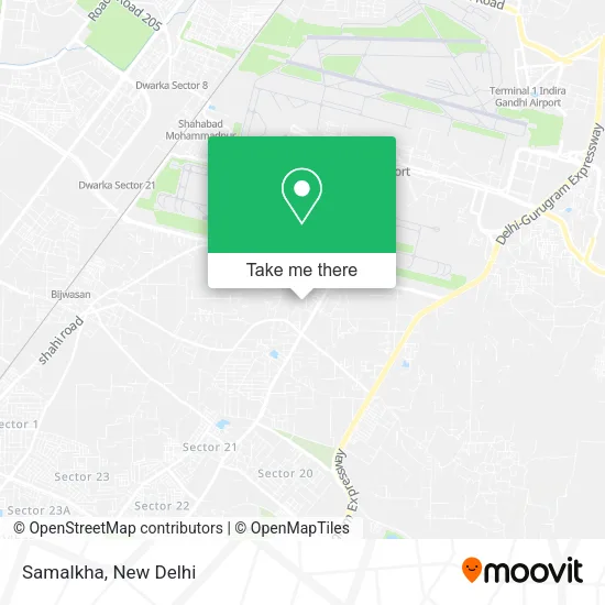 Samalkha map