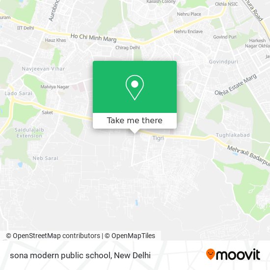 sona modern public school map