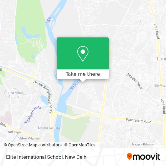 Elite International School map