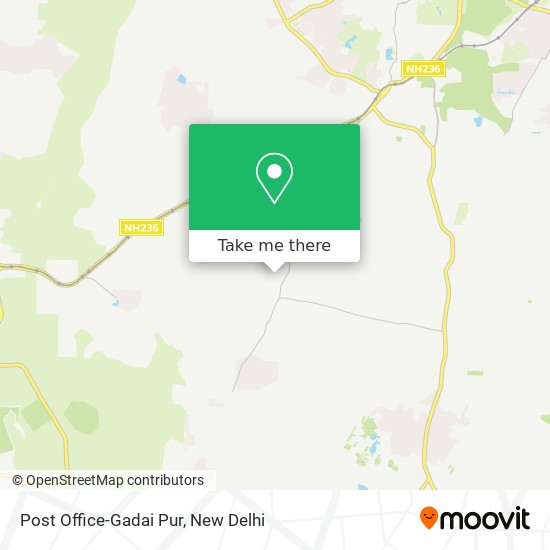 Post Office-Gadai Pur map