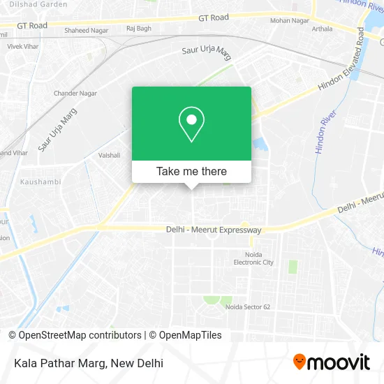 Kala Pathar Marg map