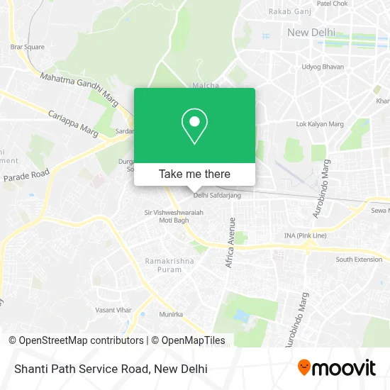 Shanti Path Service Road map