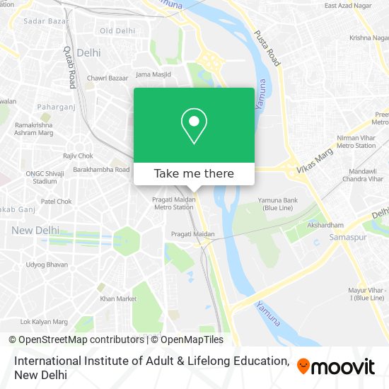 International Institute of Adult & Lifelong Education map