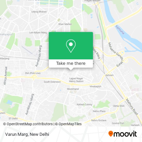 Varun Marg map