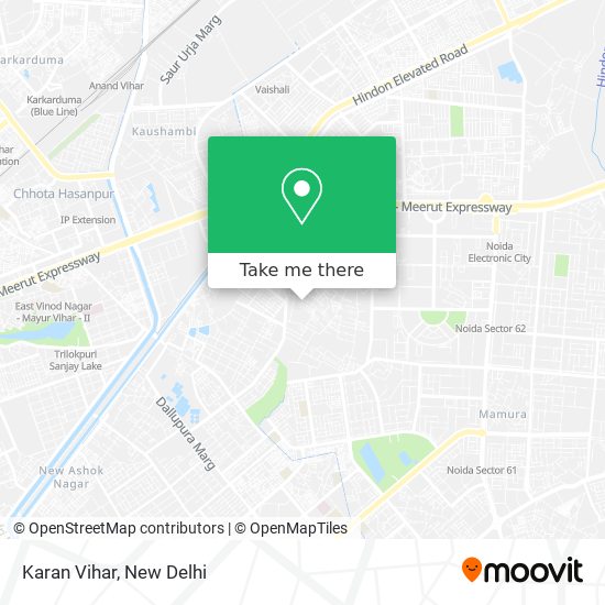 Karan Vihar map