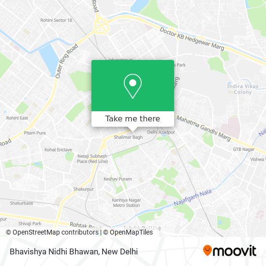 Bhavishya Nidhi Bhawan map