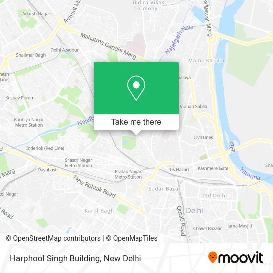 Harphool Singh Building map