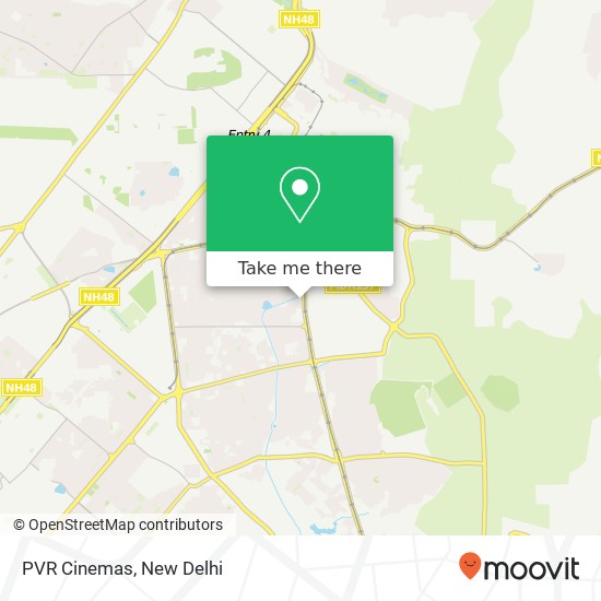 PVR Cinemas map