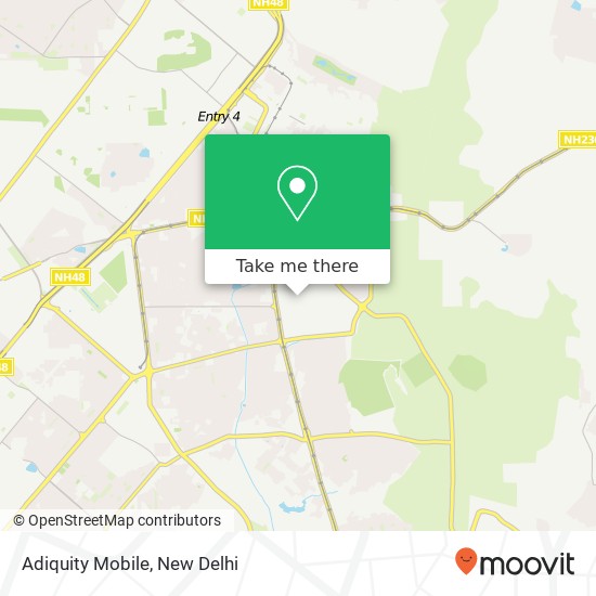 Adiquity Mobile map