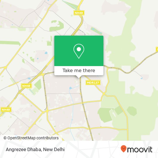 Angrezee Dhaba map