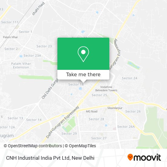 CNH Industrial India Pvt Ltd map