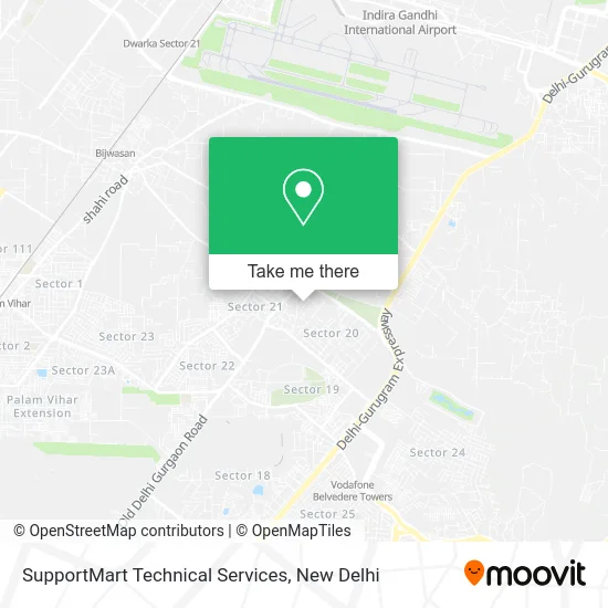 SupportMart Technical Services map