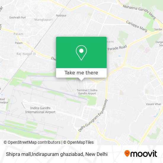 Shipra mall,Indirapuram ghaziabad map