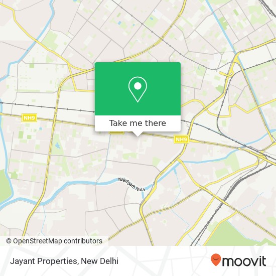 Jayant Properties map