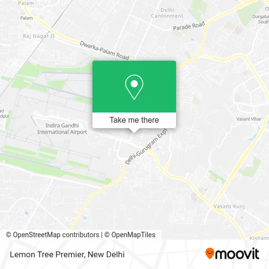 Lemon Tree Premier map