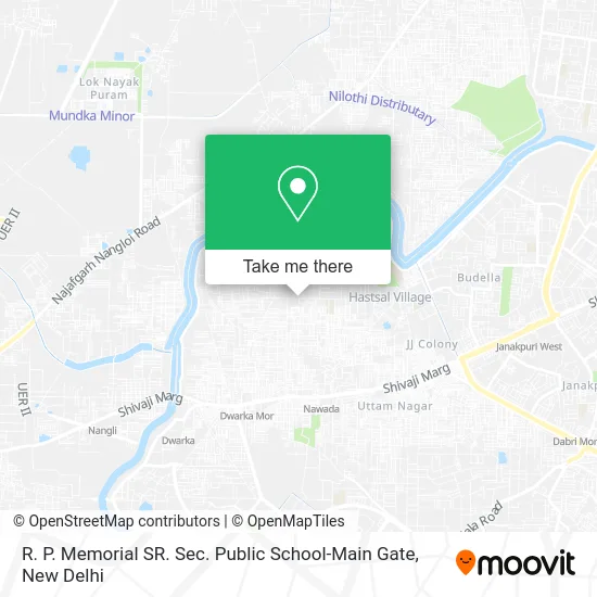 R. P. Memorial SR. Sec. Public School-Main Gate map
