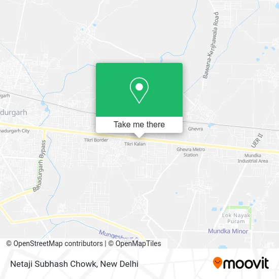 Netaji Subhash Chowk map