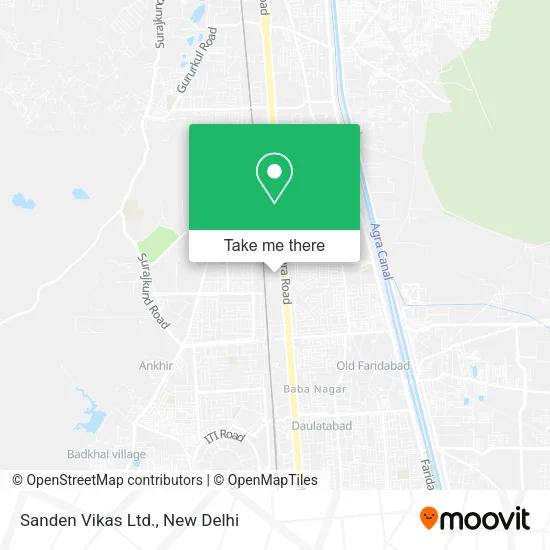 Sanden Vikas Ltd. map