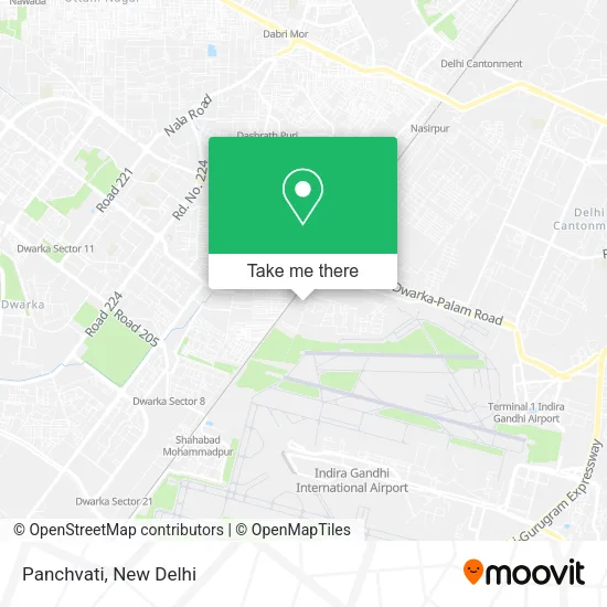 Panchvati map