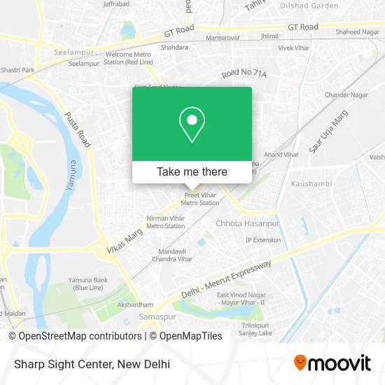 Sharp Sight Center map