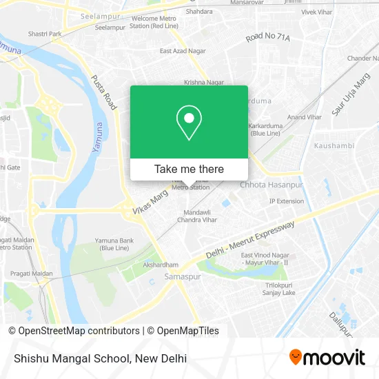 Shishu Mangal School map