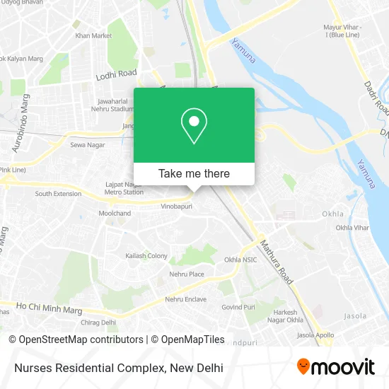 Nurses Residential Complex map