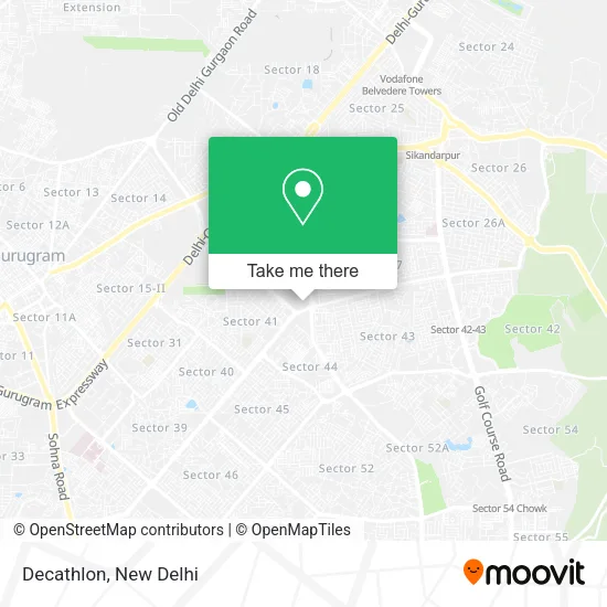Decathlon map