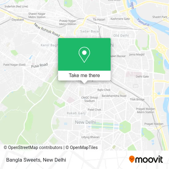 Bangla Sweets map