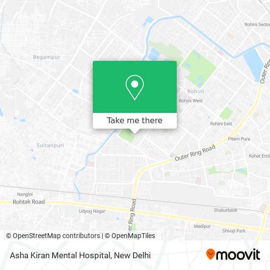 Asha Kiran Mental Hospital map