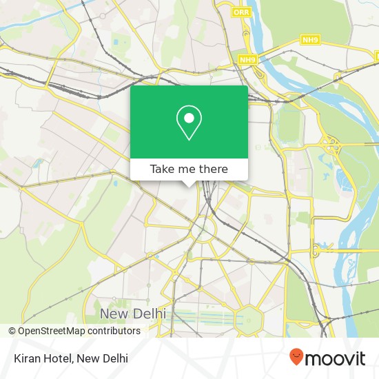 Kiran Hotel map