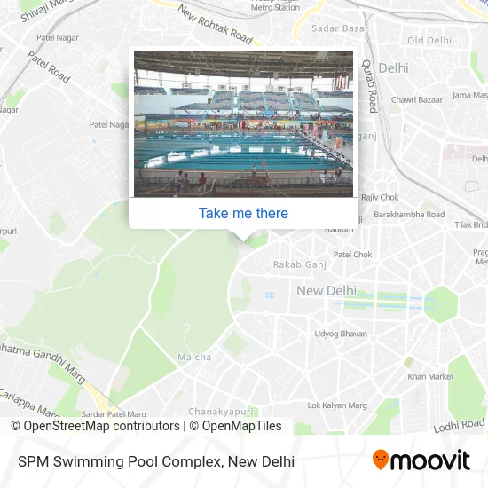 SPM Swimming Pool Complex map