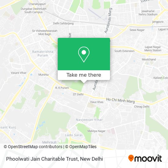 Phoolwati Jain Charitable Trust map