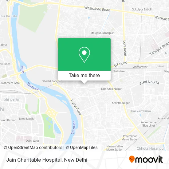 Jain Charitable Hospital map