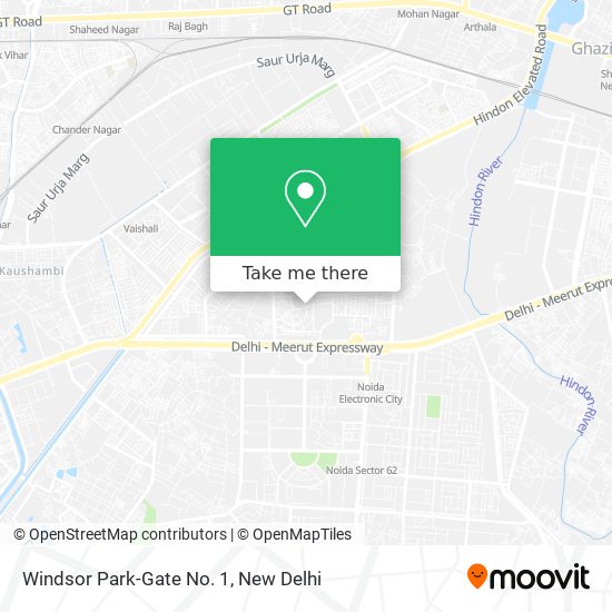 Windsor Park-Gate No. 1 map